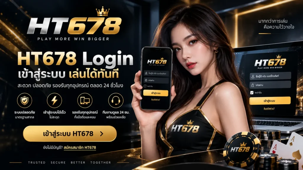 HT678 Login | ทางเข้า HT678 และวิธีเข้าสู่ระบบ